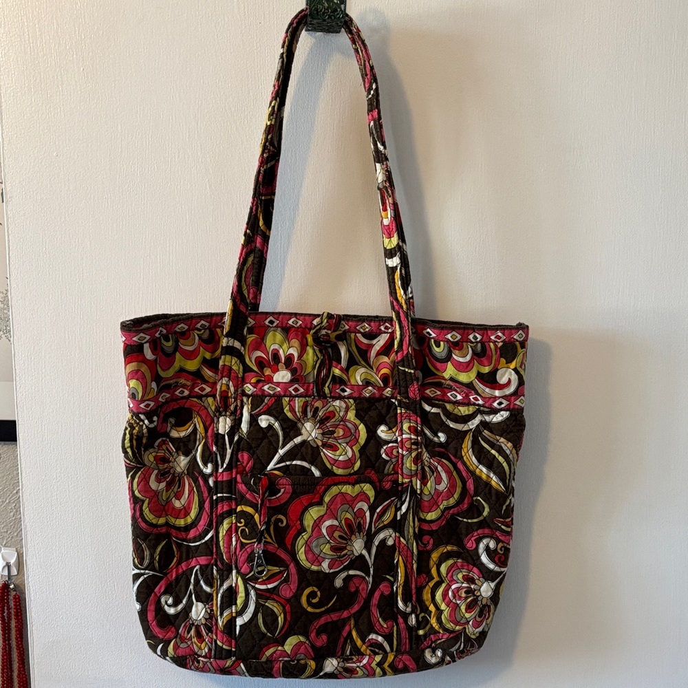 VERA SALE! Vera Bradley Puccini Toggle Large Tote Bag